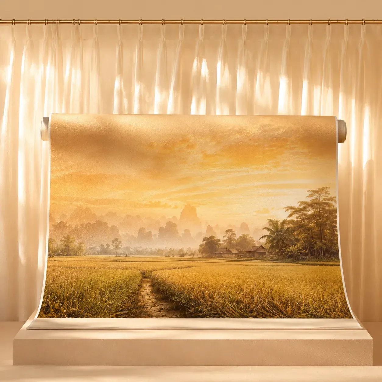 Wall mural – Wall Mural Review: How Long It Lasts, Which Walls It Suits, and Who Should Not Install It (sample 4)
