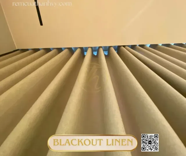 Rem blackout linen ke