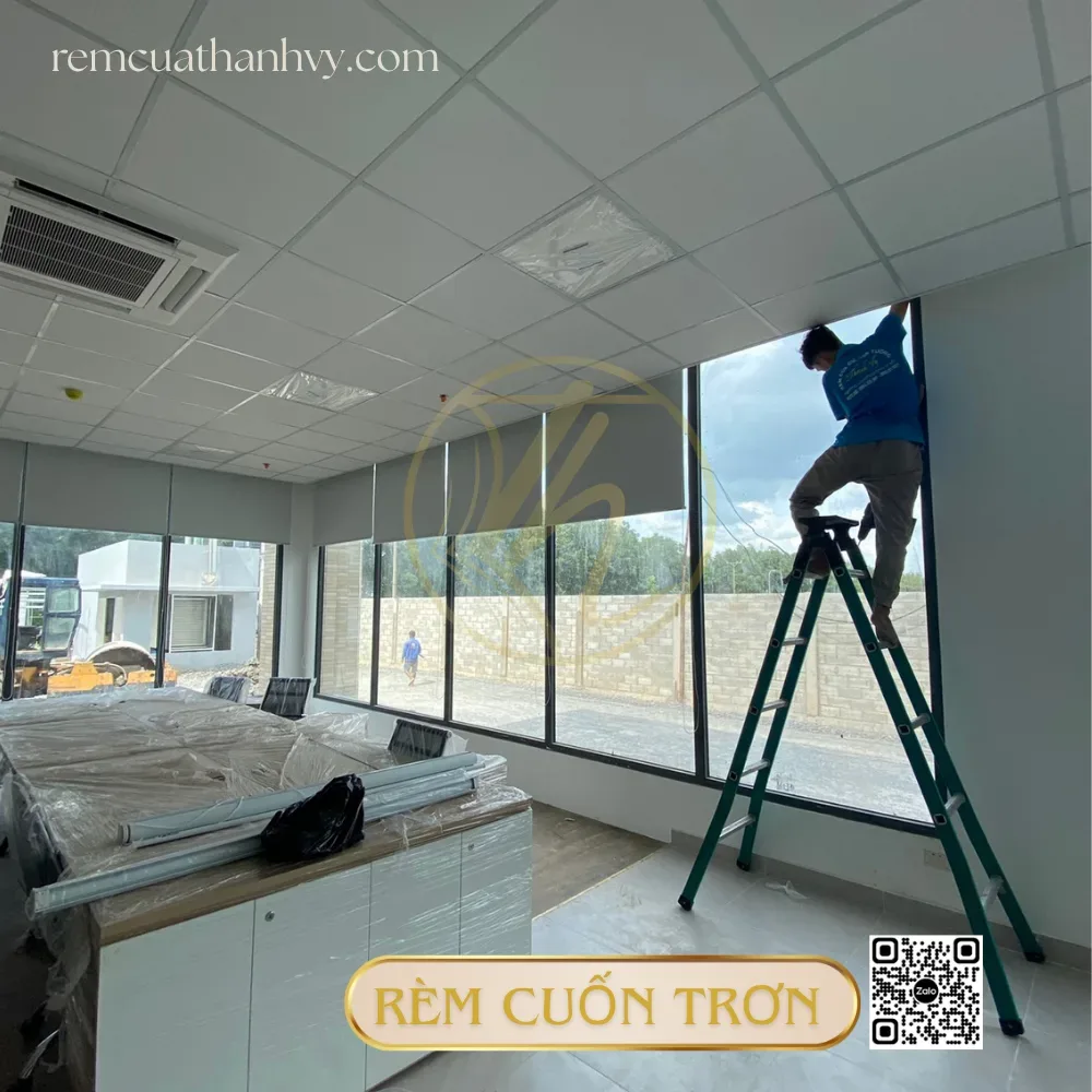 Rem cuon mau trang tron 11