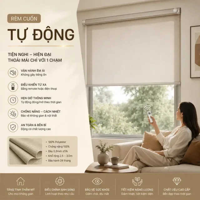 Rem cuon tu dong