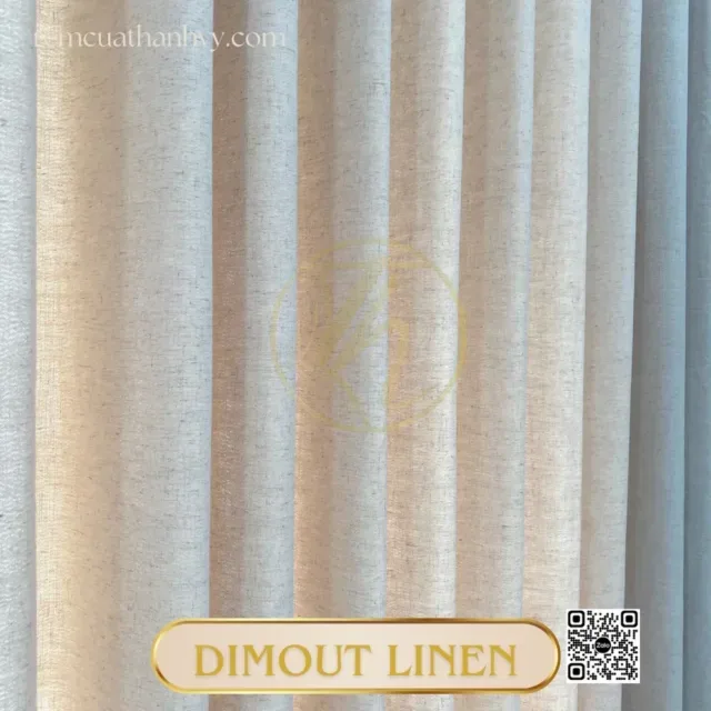 Rem dimout linen mau be tu nhien 13