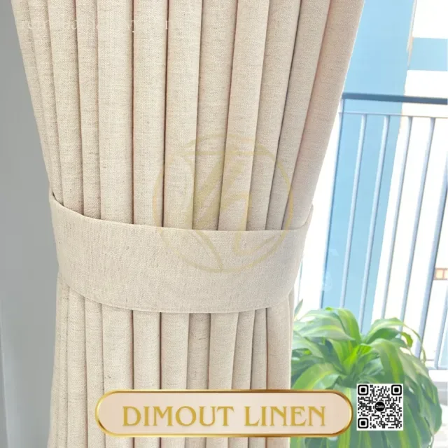 Rem dimout linen mau be tu nhien 7
