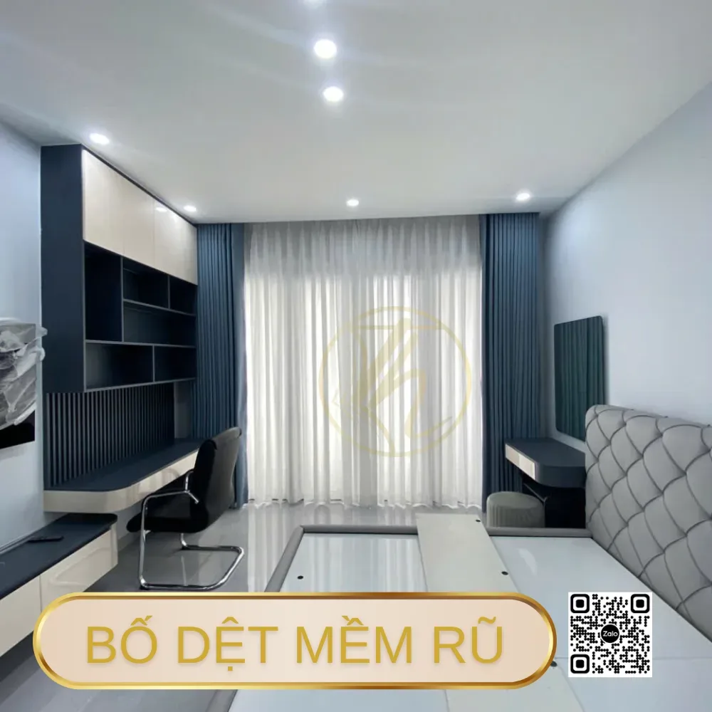 Không gian dùng rèm cuốn hoặc giải pháp che nắng theo đúng ngữ cảnh của bài Báo giá rèm cửa Tân Phú: Cách đọc và so đúng nhu cầu