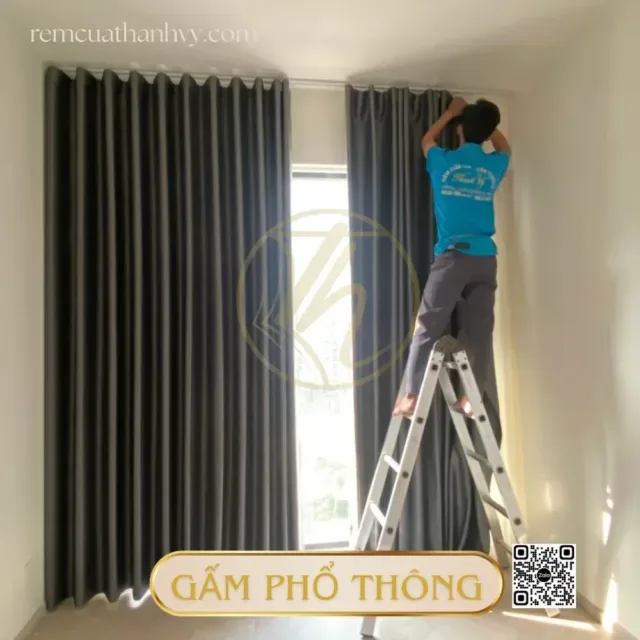 Rèm vải Bình Chánh: Cách chọn chất liệu, màu và kiểu may