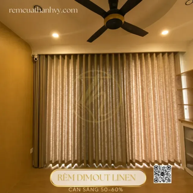 Rem vai linen cao cap