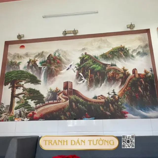 Tranh dan tuong spa 2