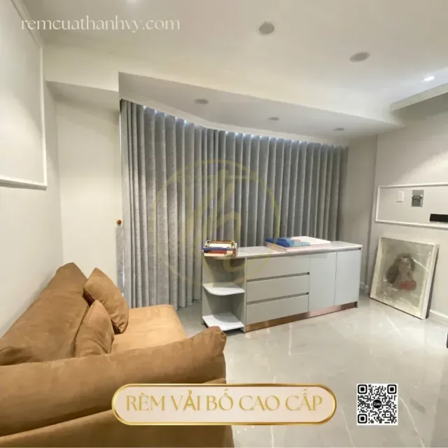 Rem vai bo min cao cap mau xam 4