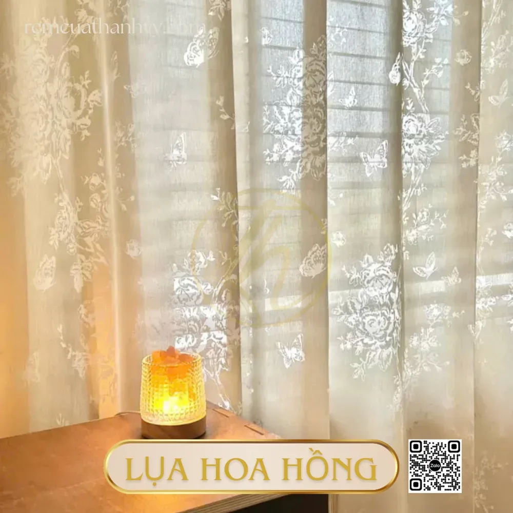Sheer curtains – Popular Beautiful Curtain Models in Binh Duong (model 6)