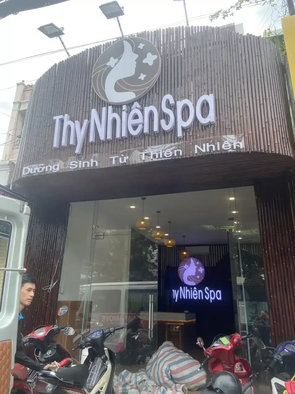 Công trình Rèm Sợi & Rèm Voan Spa Thy Nhiên Tân Phú – Ngăn Giường Cao Cấp