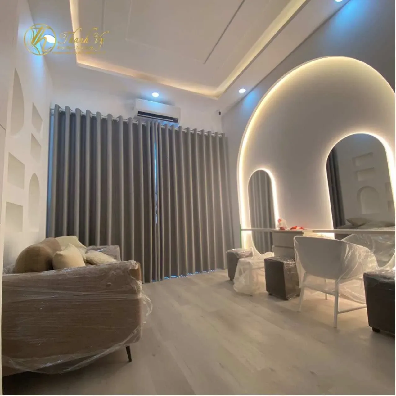 Công trình Rèm Vải Ngăn Spa Leblanc – Quận Tân Phú