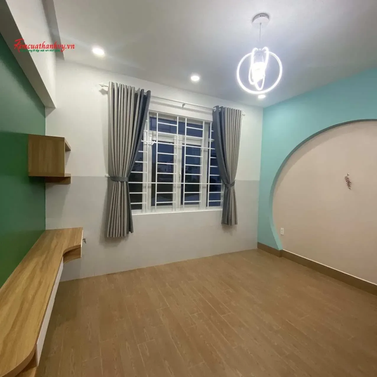 Công trình Rèm Vải Phối Màu Đường 52 Bình Tân – Không Gian Nhà Phố Hiện Đại