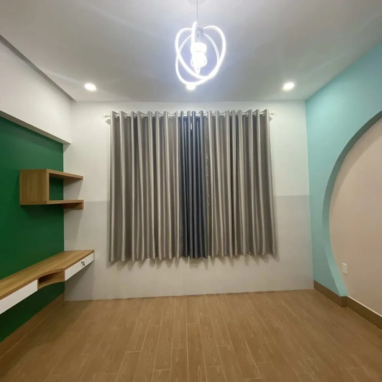 Công trình Rèm Vải Phối Màu Đường 52 Bình Tân – Không Gian Nhà Phố Hiện Đại
