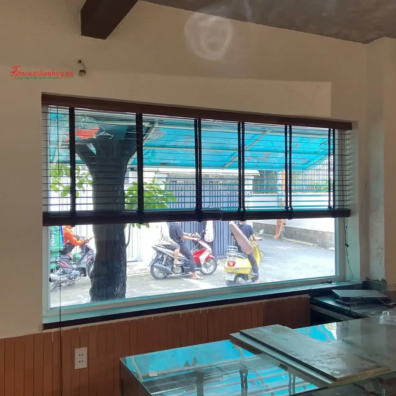 Wooden blinds – Rèm Vải Gò Vấp: On-Site Custom-Made, Great Prices | Thanh Vy (sample 9)