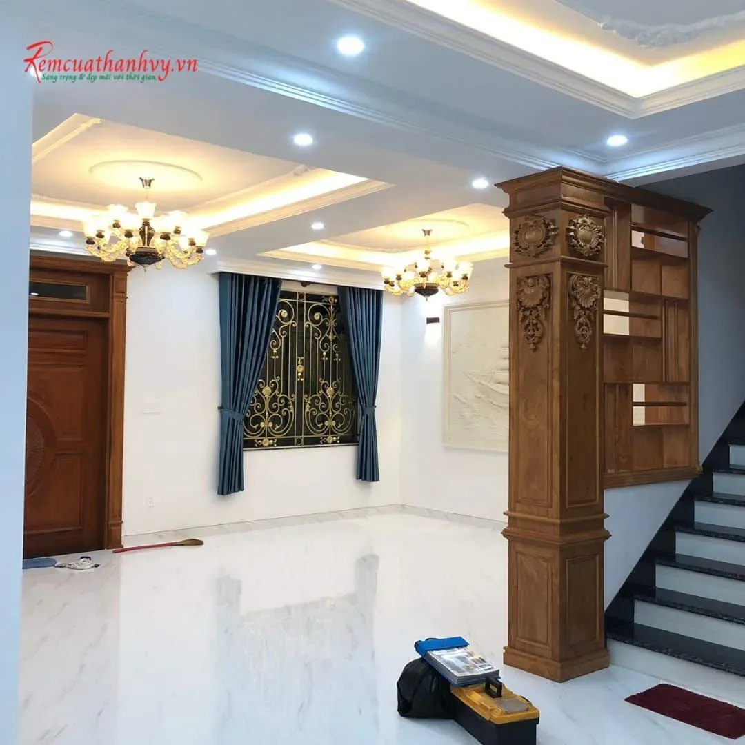 Công trình Rèm Vải Cao Cấp Xanh Dương – Nhà Phố Bình Tân, TP.HCM