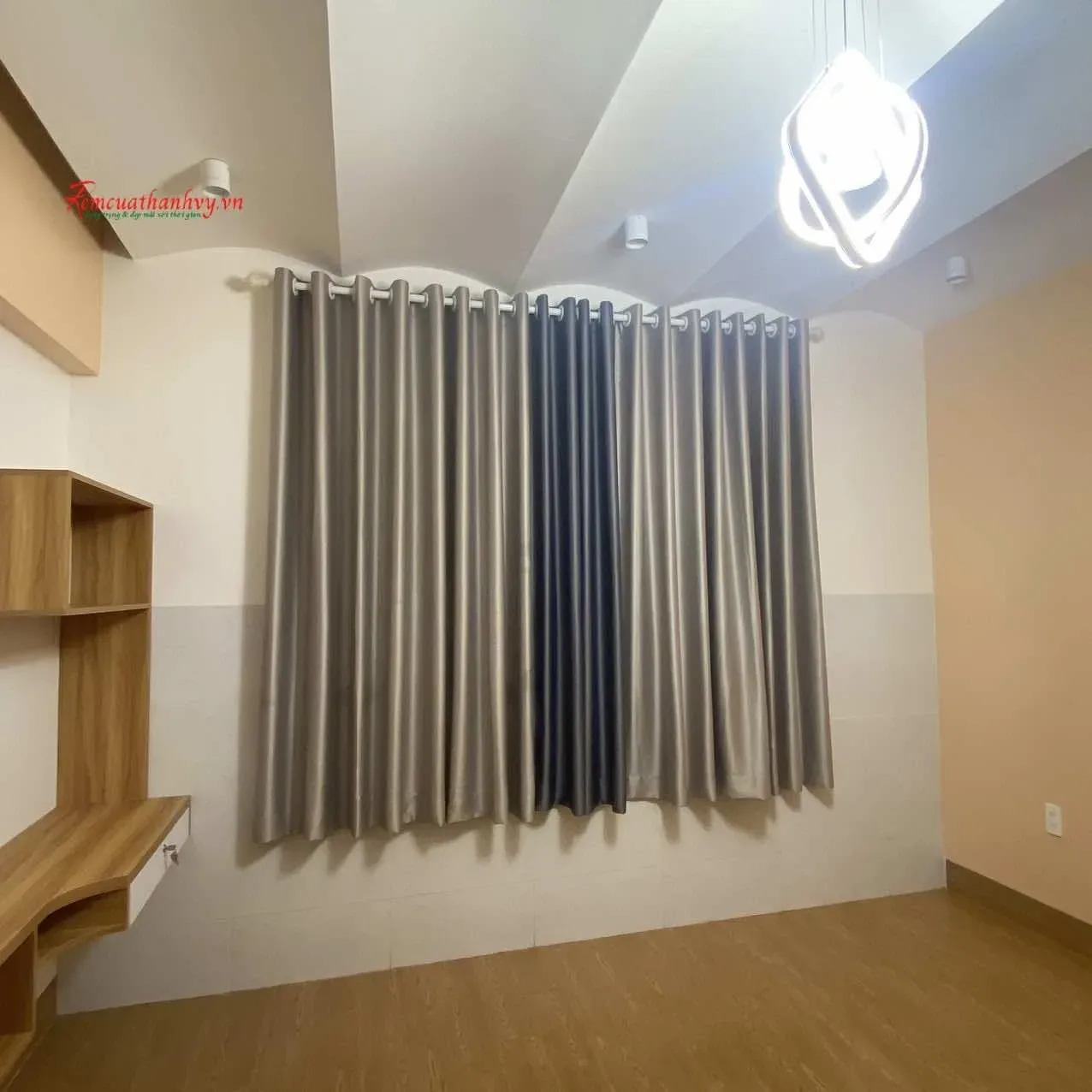 Công trình Rèm Vải Phối Màu Đường 52 Bình Tân – Không Gian Nhà Phố Hiện Đại