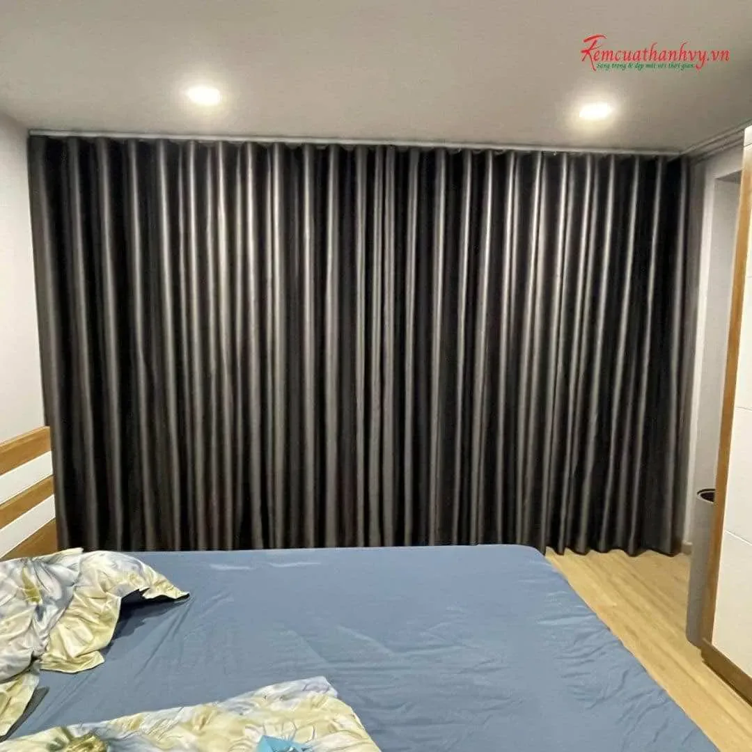 Công trình Rèm Vải 2 Lớp Thông Tầng Chung Cư La Astoria, TP. Thủ Đức