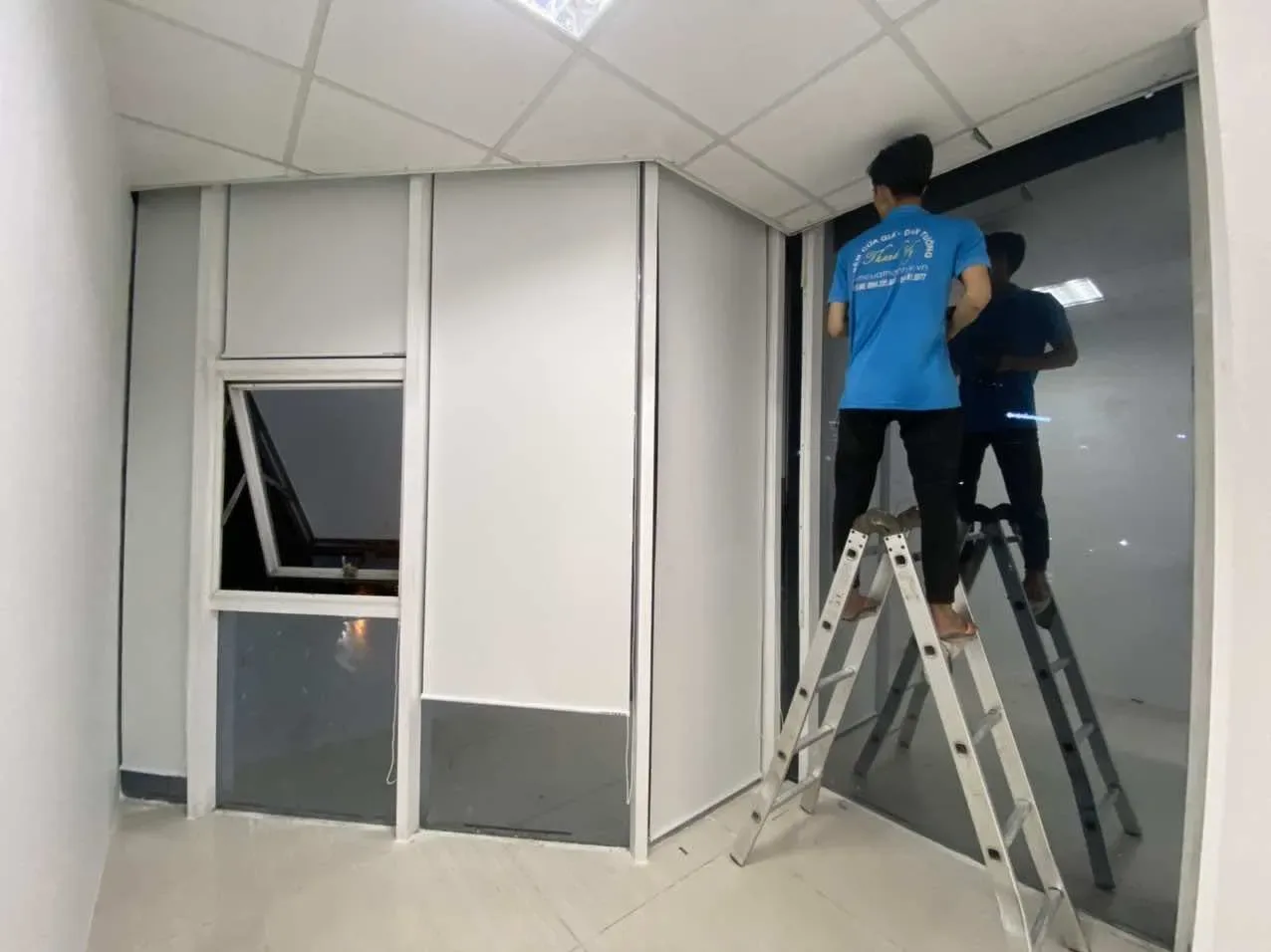 Công trình Rèm Sáo Cuốn Văn Phòng Tầng Cao – Quận Tân Bình