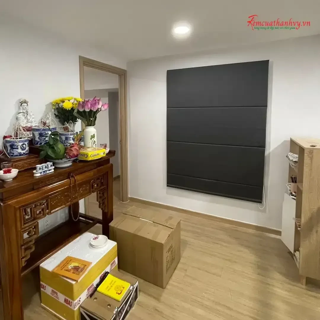 Công trình Rèm Vải 2 Lớp Thông Tầng Chung Cư La Astoria, TP. Thủ Đức