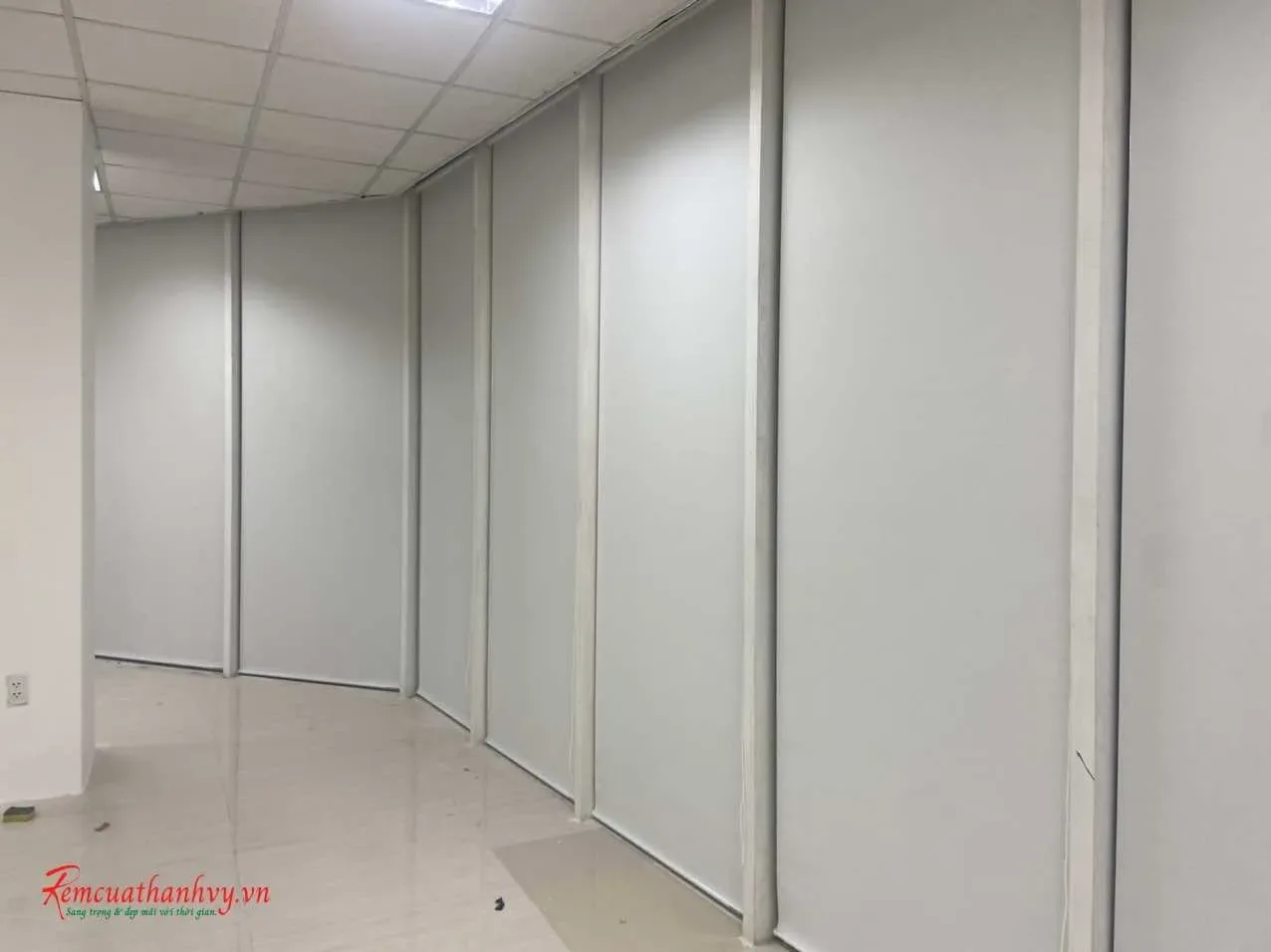 Công trình Rèm Sáo Cuốn Văn Phòng Tầng Cao – Quận Tân Bình