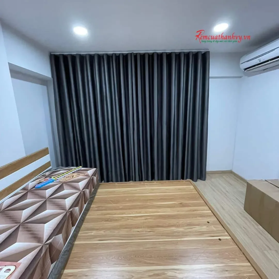 Công trình Rèm Vải 2 Lớp Thông Tầng Chung Cư La Astoria, TP. Thủ Đức