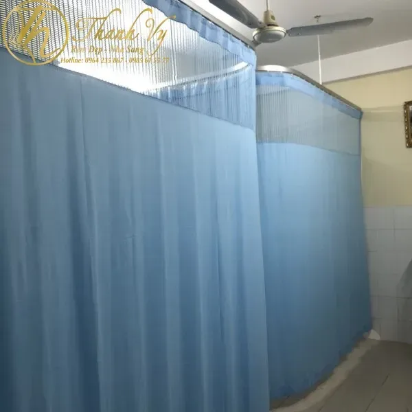 Công trình Rèm Y Tế Lùa Xanh Dương – Bệnh Viện Quốc Ánh TPHCM