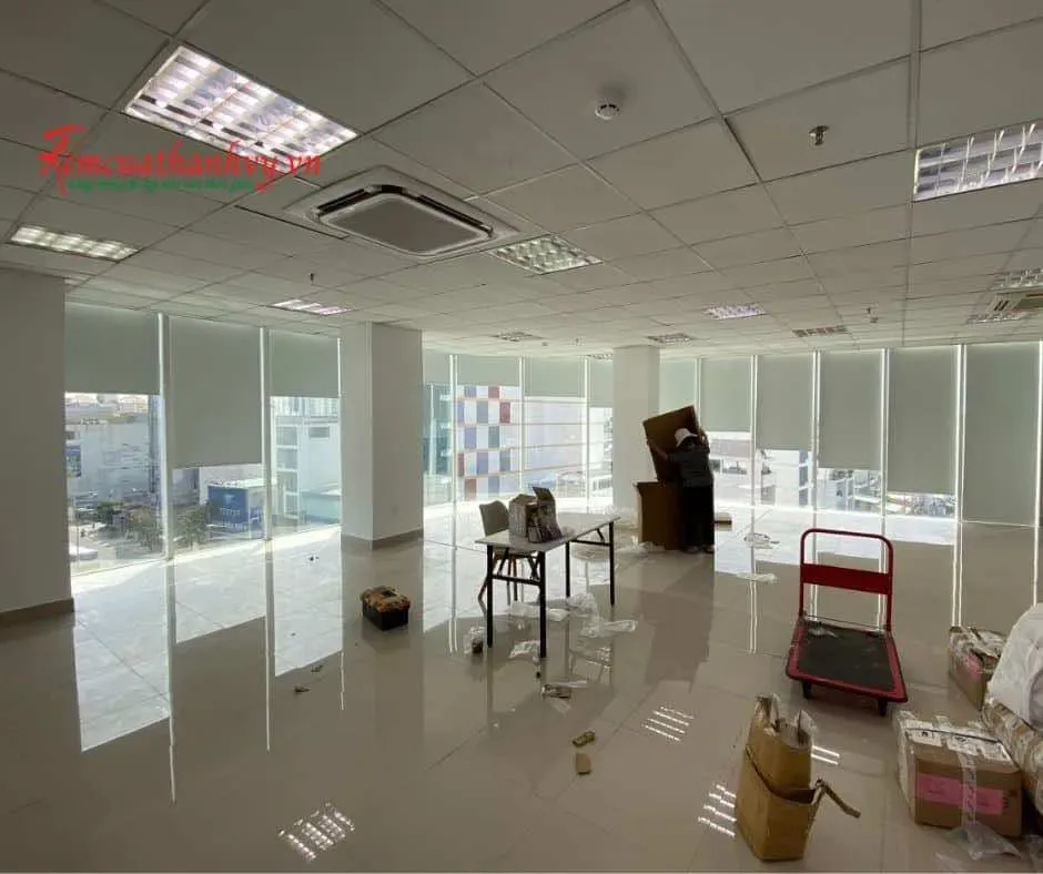 Công trình Rèm Sáo Cuốn Văn Phòng Tầng Cao – Quận Tân Bình