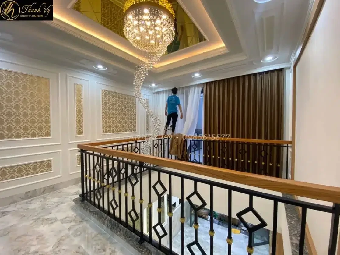 Công trình Rèm Cuốn Vải Cao Cấp Tiệm Vàng Minh Hoàng, Bình Tân